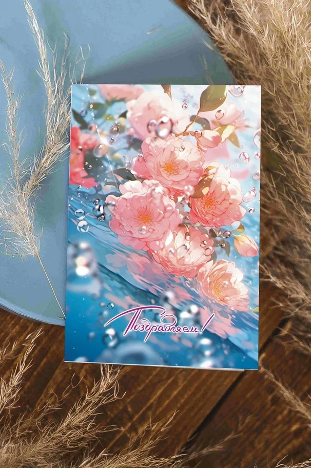 dizajnerskaya-otkrytka-pozdravlyaem-rozovye-czvety-ar139.jpg
